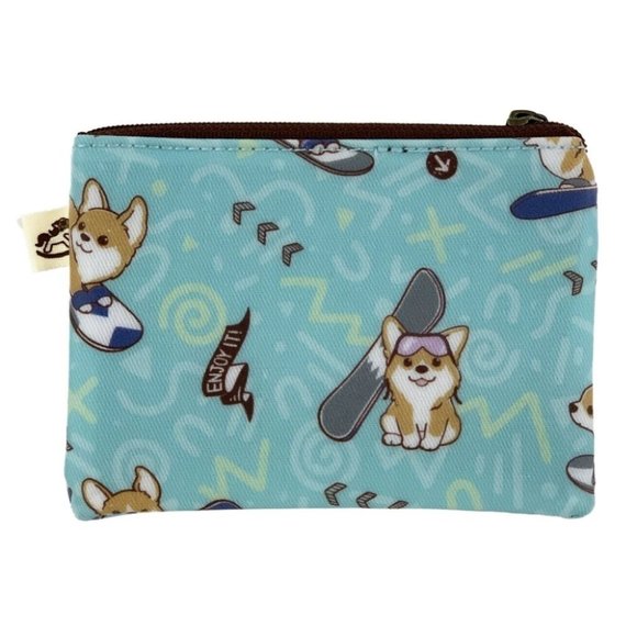 Waterproof Corgi Coin Purse Keychain Pouch Holder - Picture 2 of 9